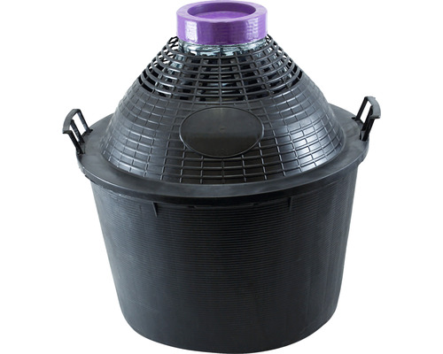 Damigeană cu gură largă și capac cu filet 34 l Damigeană cu gură largă și capac cu filet 34 l