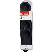 Prelungitor electric Legrand RevOlution 4 prize 1,5m 3680W, negru