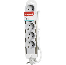 Prelungitor electric Legrand RevOlution 5 prize 5m 3680W, alb/gri
