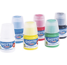 Set culori acrilice Giotto Decor Acrylic 6x25 ml