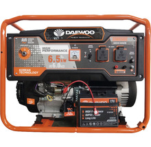 Generator de curent cu benzină Daewoo GDK6500E 6500W, monofazic-thumb-0