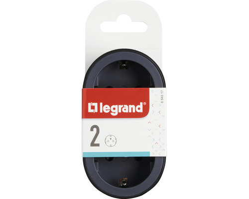 Legrand Logo Două adaptoare de priză