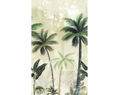 Fototapet vlies Smart Art Easy 47202 palmieri verde/bej 159x270 cm