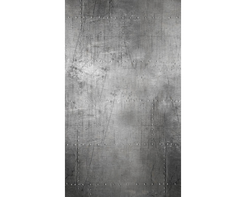 Fototapet vlies Smart Art Easy 47212 aspect metalic gri argintiu 159x270 cm
