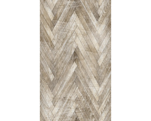 Fototapet vlies Smart Art Easy 47247 model lemn bej 159x270 cm Pardoseală din lemn cu model herringbone