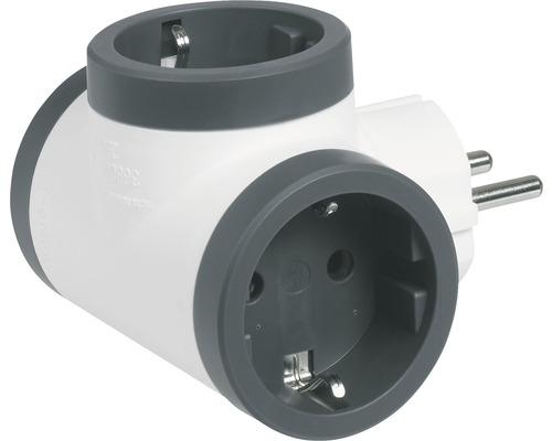 Triplu adaptor de priză pentru conectarea mai multor dispozitive