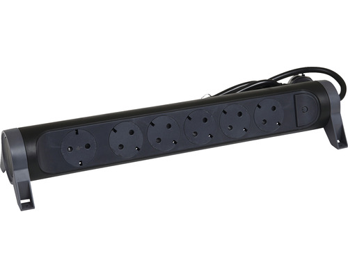 Prelungitor cu șase prize și întrerupător