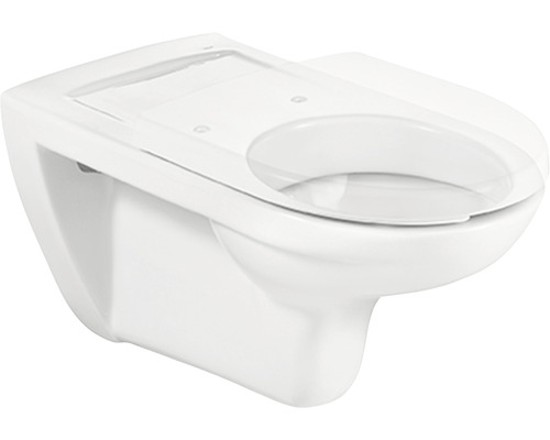 Vas de toaletă suspendat cu spălare adâncă, din ceramică sanitară