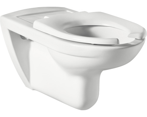 WC suspendat cu spălare profundă cu capac de toaletă