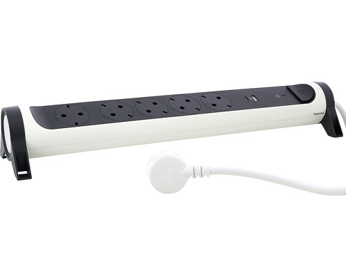 Prelungitor cu patru prize și port USB