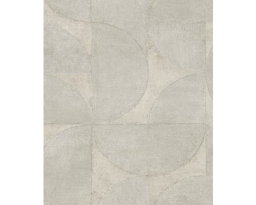 Tapet vlies Marburg 32825 Vintage Deluxe model grafic argintiu 10,05x0,53 m Tapet cu model circular