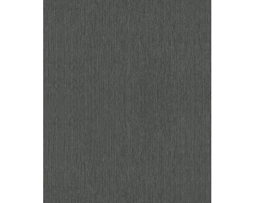 Tapet vlies Marburg 32843 Vintage Deluxe uni aspect texturat negru 10,05x0,53 m Tapet gri cu structură fină