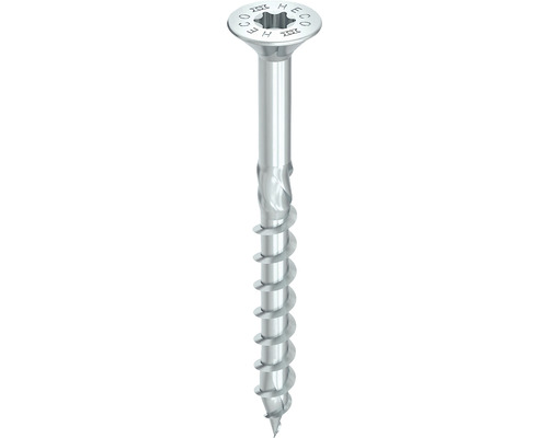 Șuruburi pentru lemn cu cap înecat Torx Heco Topix-Plus 6x260 mm oțel zincat albastru, 100 bucăți