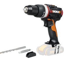 Mașină de găurit cu acumulator Worx cu burghiu și biți