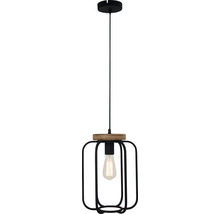 Pendul vintage Tosh E27 max. 1x40W, metal/negru