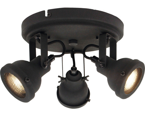 Lumină de plafon cu trei spoturi
