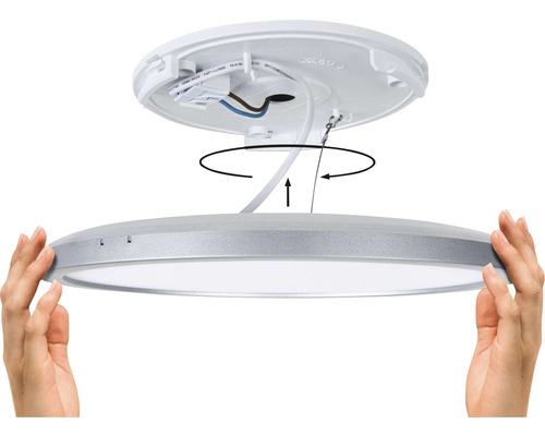 Montarea unei lămpi de tavan cu LED