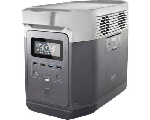 Stație de alimentare portabilă cu ecran și multiple conexiuni