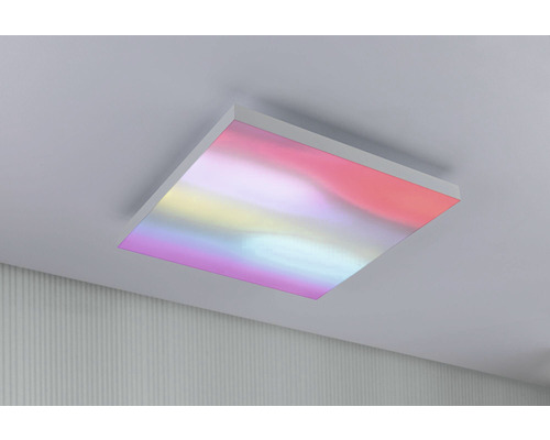 Plafonieră LED pătrată cu model colorat