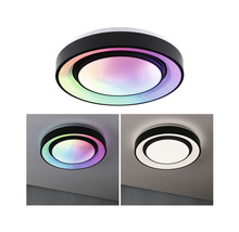 Lumină de tavan cu LED cu schimbare de culoare și diferite moduri de iluminare.
