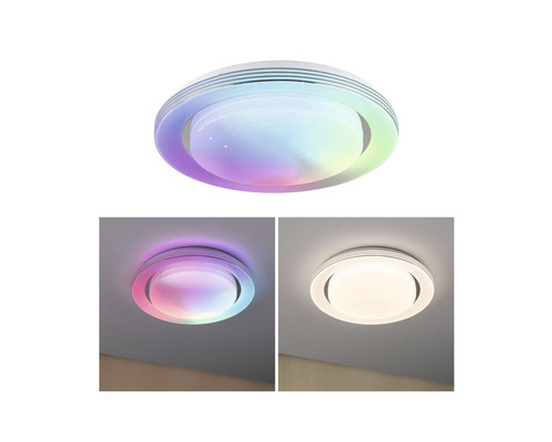 Lumină de plafon cu schimbare de culoare și moduri diferite de iluminare