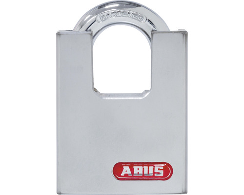 Lacăt metalic cu cătuș călită și logo Abus