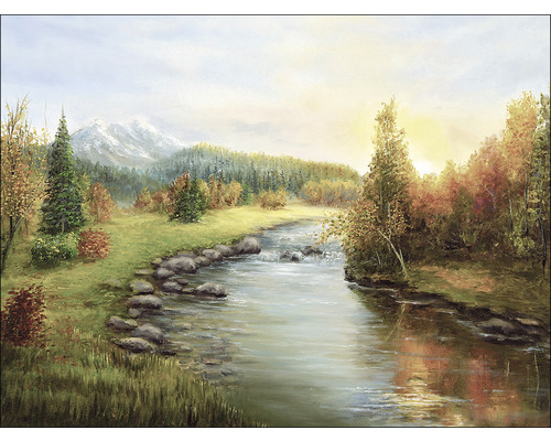 Tablou canvas Autumn Landscape 84x116 cm