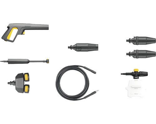 Set accesorii curățitor cu presiune înaltă cu pistol de pulverizare, duze și furtun