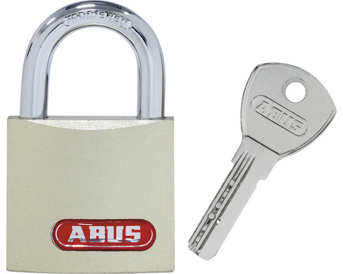 Lacăt oțel Abus 818/50 50mm, belciug Ø8,5mm, 3 chei | HORNBACH