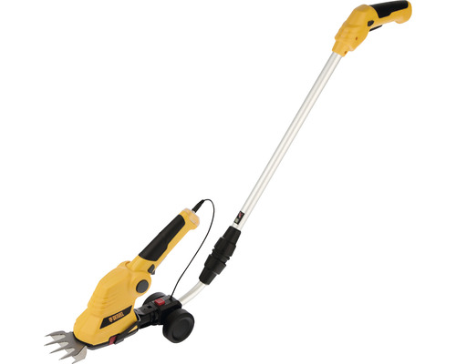 Foarfece electrică de gazon cu mâner telescopic pentru utilizare în grădină