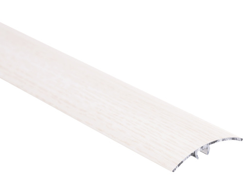 Profil de trecere SKANDOR aluminiu stejar alb 2700x40 mm Profil de tranziție din aluminiu