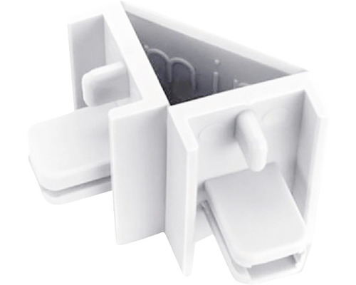Conector de colț din plastic