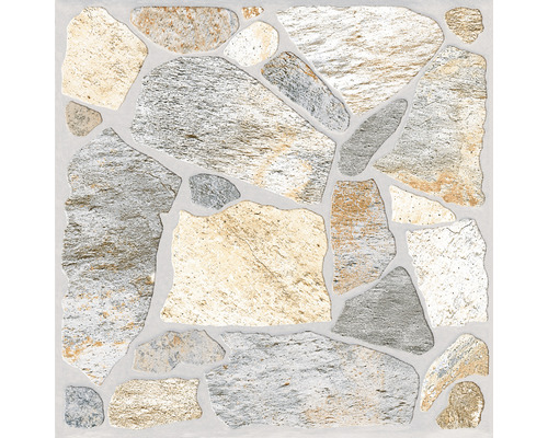Gresie exterior / interior porțelanată glazurată Toledo Beige 33,3x33,3 cm