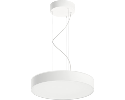 Pendul cu LED integrat Phillips Hue 33,5W 4300 lumeni, lumină RGBW, alb