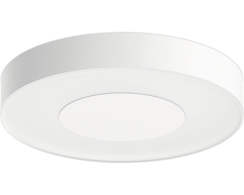 Plafonieră cu LED integrat Phillips Hue Xamento L 52,5W 3700 lumeni, lumină RGBW, pentru baie IP44 albă