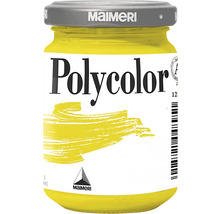 Borcan cu vopsea acrilică galbenă Maimeri Polycolor