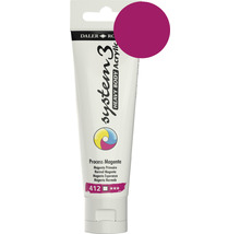Vopsea acrilică Daler Rowney System 3 Heavy Body, magenta