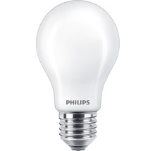 Bec LED variabil Philips E27 5,9W 806 lumeni, glob mat A60, lumină caldă
