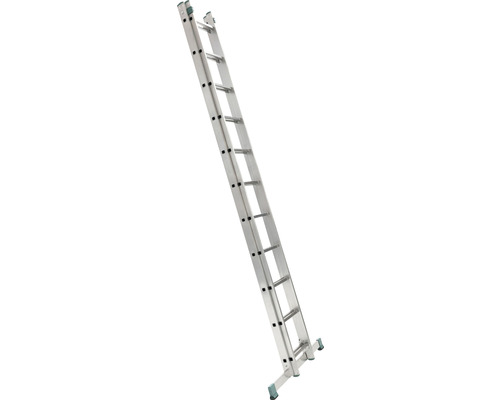 Scară aluminiu culisantă 2 tronsoane 2x11 trepte Scară aluminiu culisantă 2 tronsoane 2x11 trepte