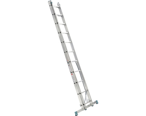 Scară glisantă din aluminiu cu trepte