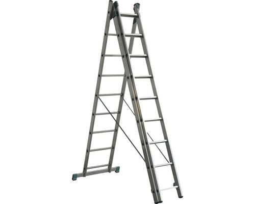 Scară pliabilă din aluminiu cu mai multe trepte