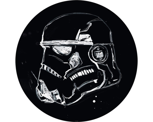 Fototapet rotund autoadeziv DD1-022 Star Wars Ink Stormtrooper Ø 125 cm