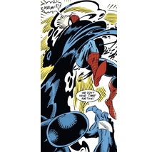 Fototapet vlies IADX2-069 Into Adventure Spider-Man Retro Comic 100x200 cm