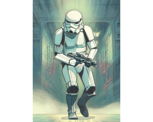 Fototapet vlies IADX4-024 Into Adventure Mandalorian Stormtrooper Print 200x280 cm