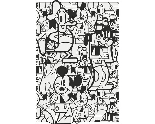 Fototapet vlies IADX4-058 Into Adventure Mickey Constructive 200x280 cm