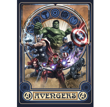 Fototapet vlies IADX4-068 Into Adventure Avengers Ornament 200x280 cm