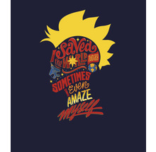 Fototapet vlies IADX5-063 Into Adventure Captain Marvel saves the World 250x280 cm