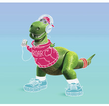 Fototapet vlies IADX6-030 Into Adventure Toy Story Roar 300x280 cm