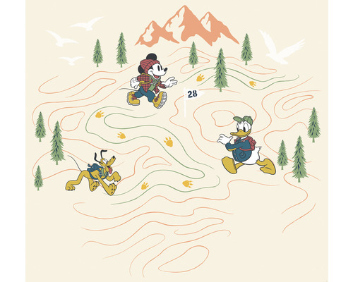 Fototapet vlies IADX6-035 Into Adventure Disney Mickey Meets the Mountain 300x280 cm