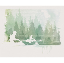 Fototapet vlies IADX7-006 Into Adventure Star Wars Endor Speeders 350x280 cm